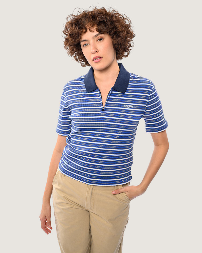 Playera tipo polo Priscilla