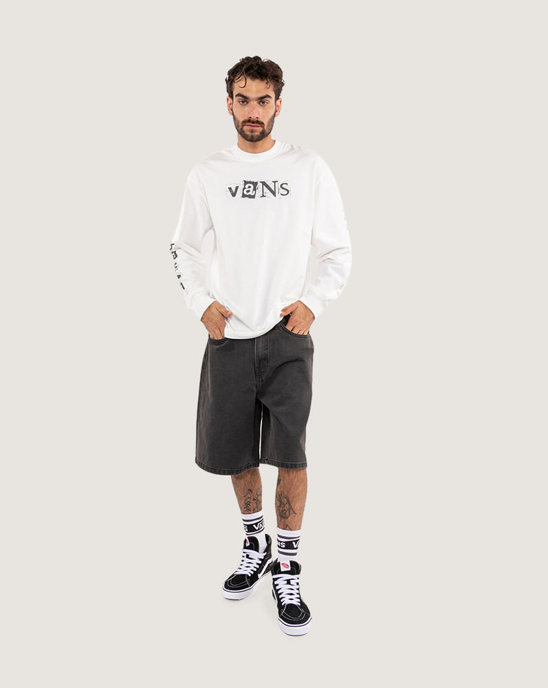 Short de mezclilla baggy Vans