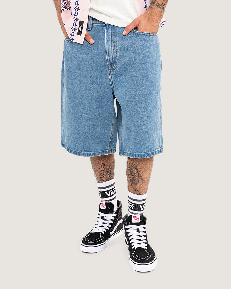 Short de mezclilla baggy Vans