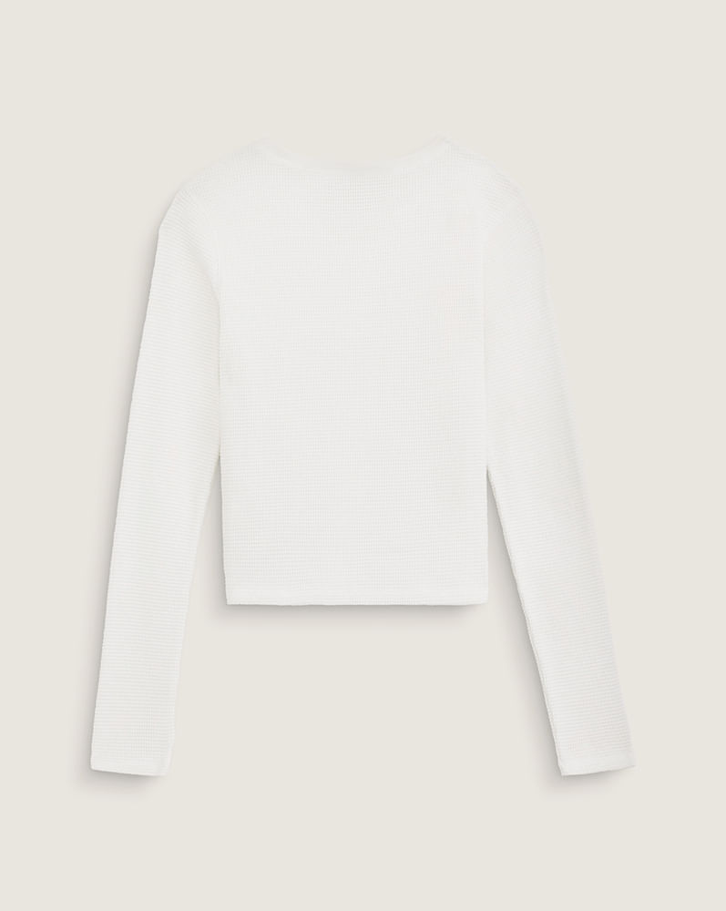 Playera Teri Waffle