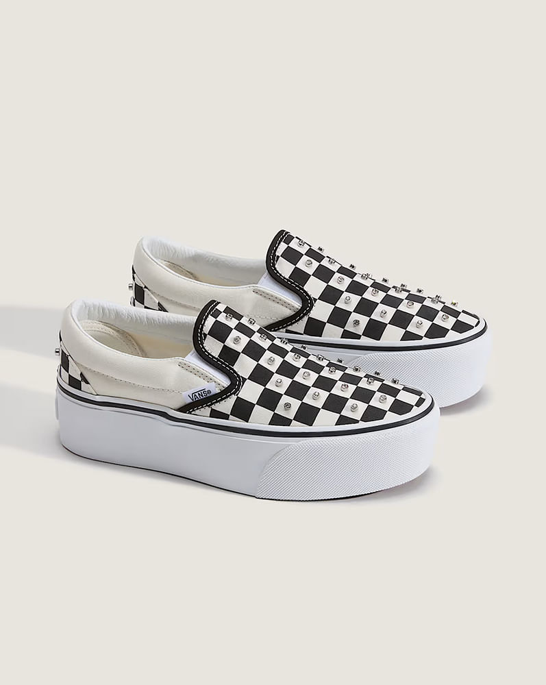 Tenis Slip-On con plataforma