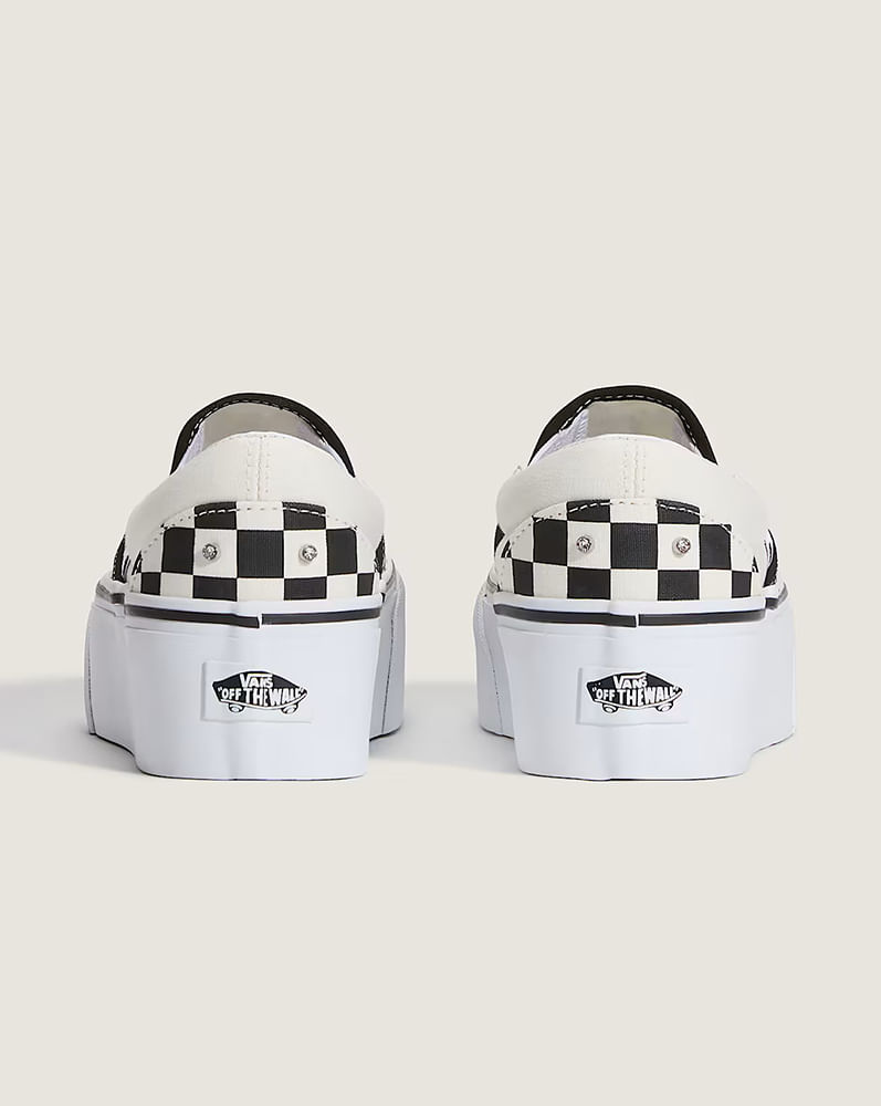 Tenis Slip-On con plataforma