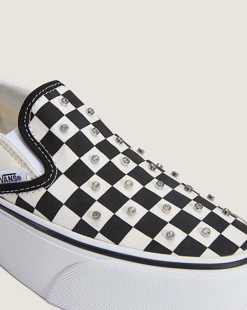 Tenis Slip-On con plataforma