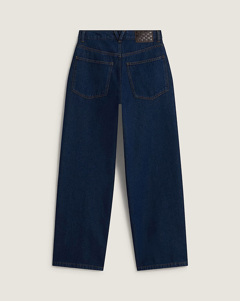 Pantalón holgado de mezclilla