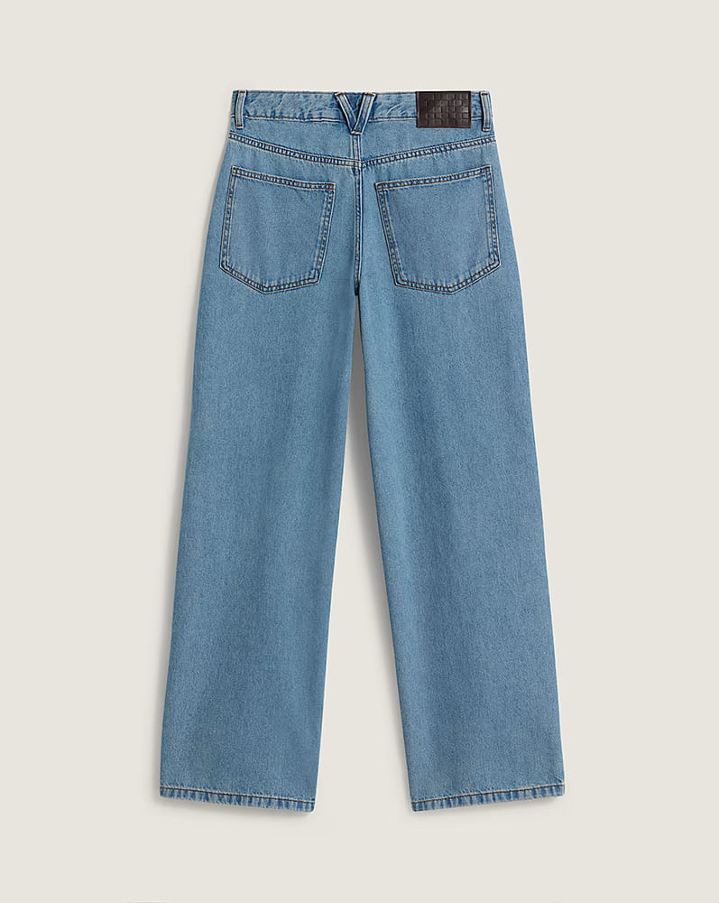 Pantalón holgado de mezclilla