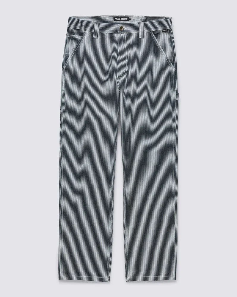 Pantalones Drill Chore Loose Tapered Carp Hickory Stripe Pant Azul