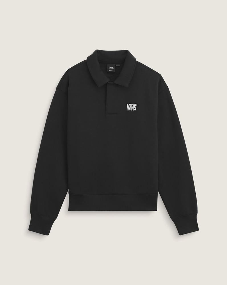 Sudadera Polo Fleece