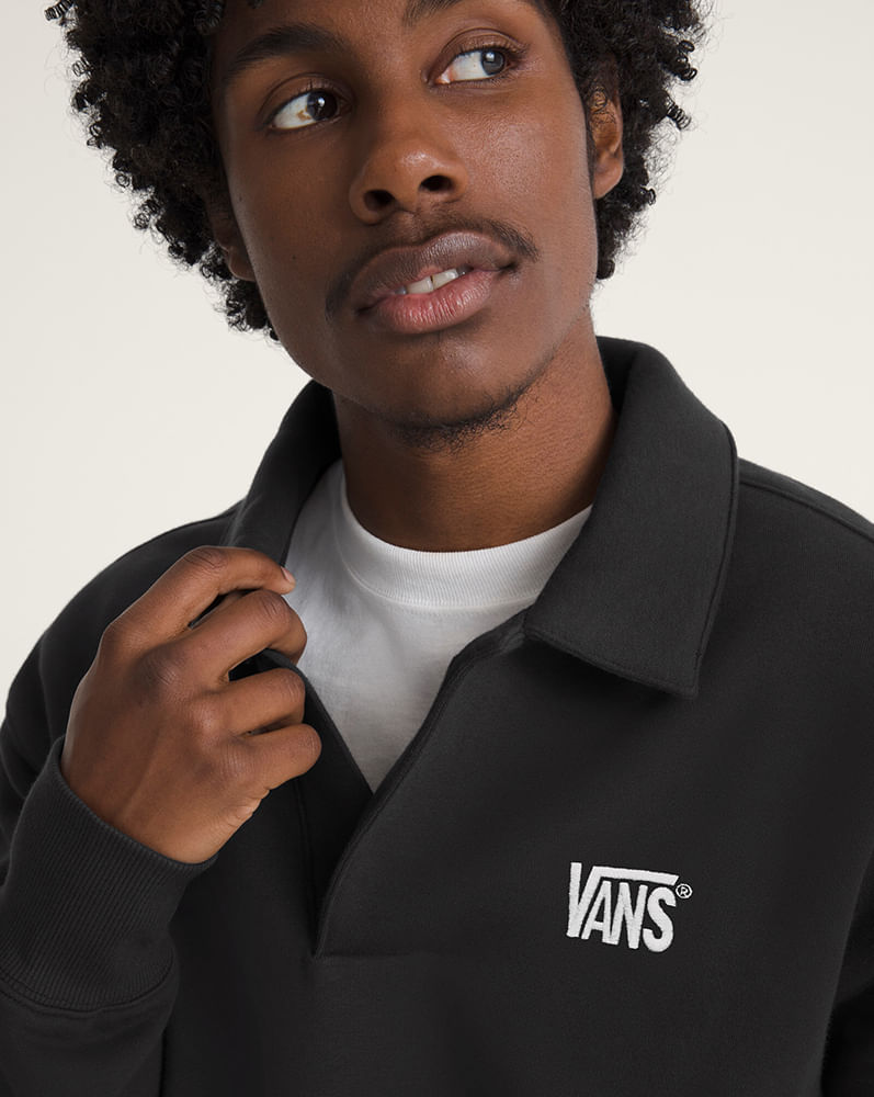 Sudadera Polo Fleece