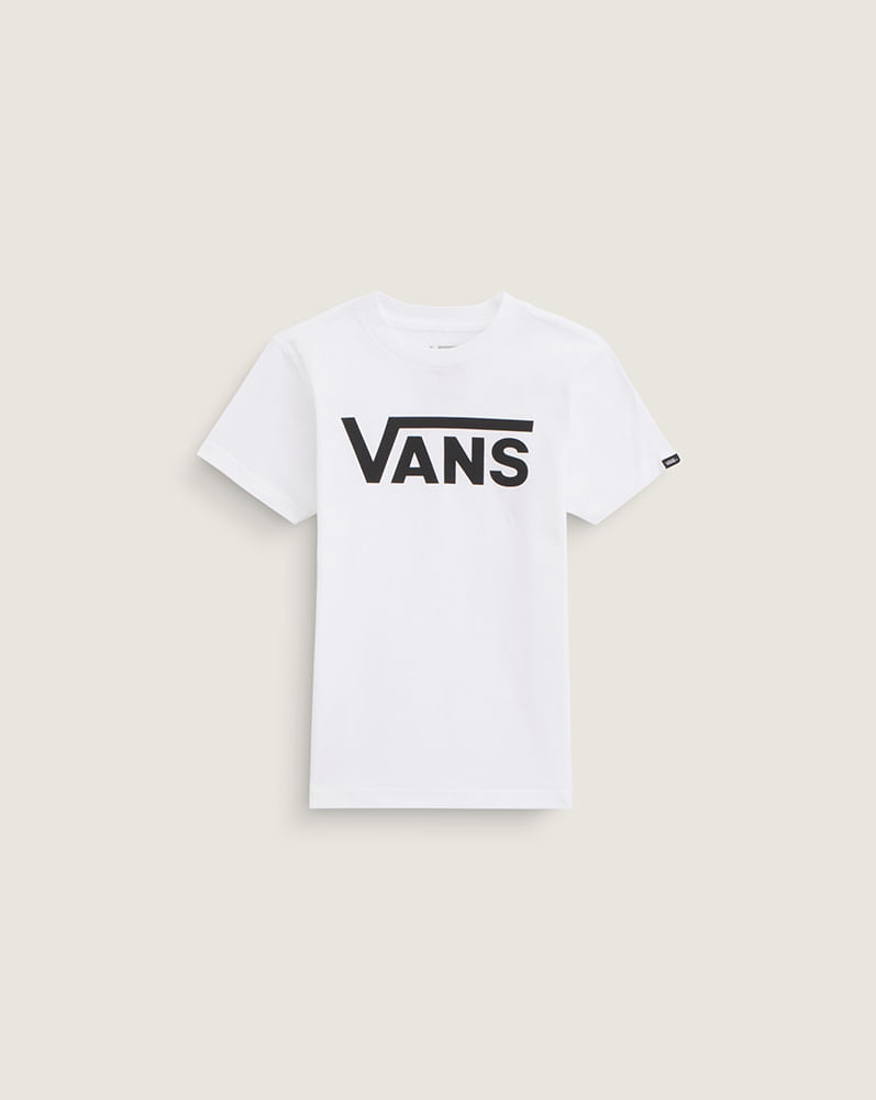 Playeras By Vans Classic Kids Blanco