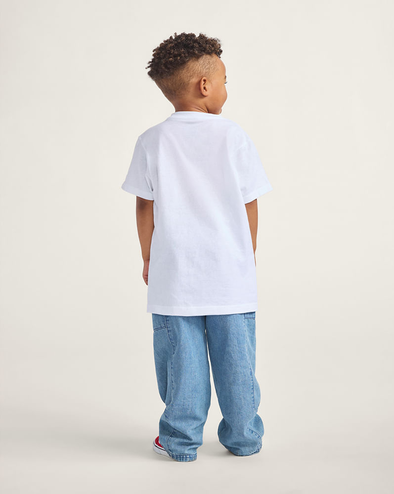 Playeras By Vans Classic Kids Blanco