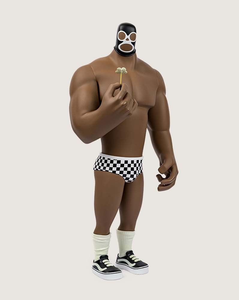 Art Toy Lucha Vans x Rodrigo Roji
