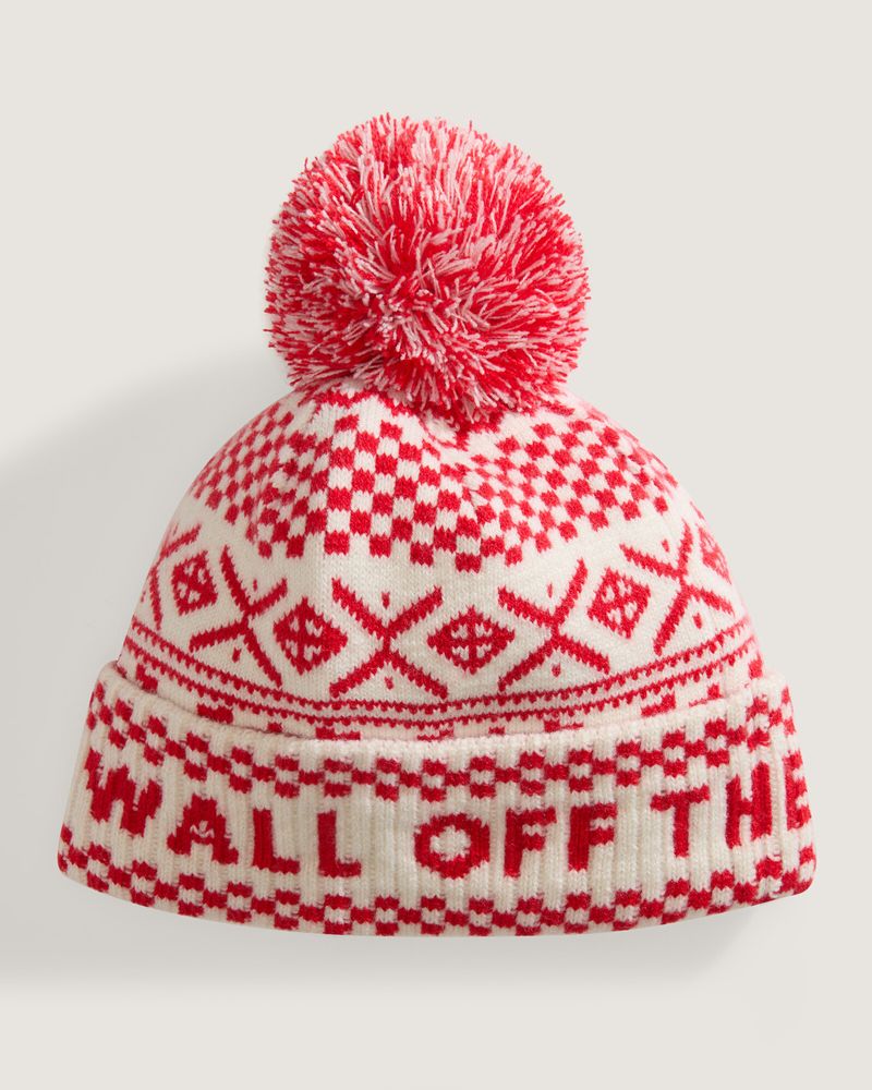 Gorro Ginger Fair Isle con Pompón