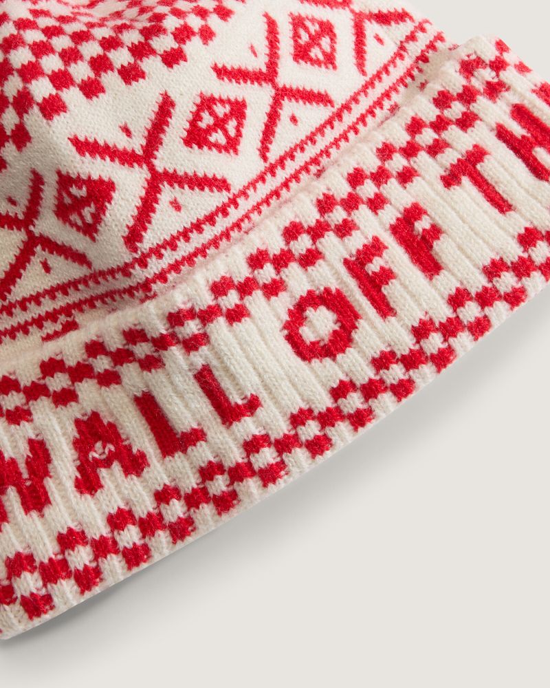 Gorro Ginger Fair Isle con Pompón