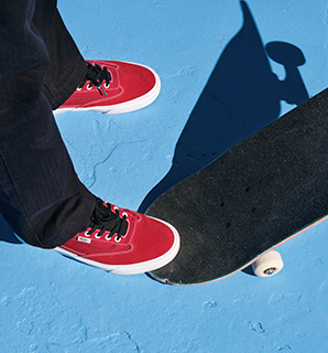Skateboarding